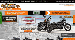 Desktop Screenshot of gailsharleydavidson.com